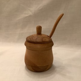 Cukrinė - druskinė "Tulpė maža" su šaukšteliu Cukrinė - druskinė "Tulpė maža" su šaukšteliu