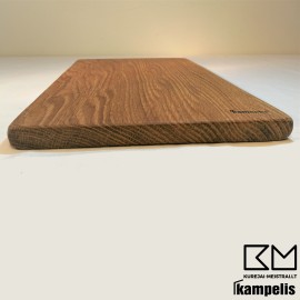 Ąžuolinė pjaustymo lentelė "Didelė" 44x30 cm 