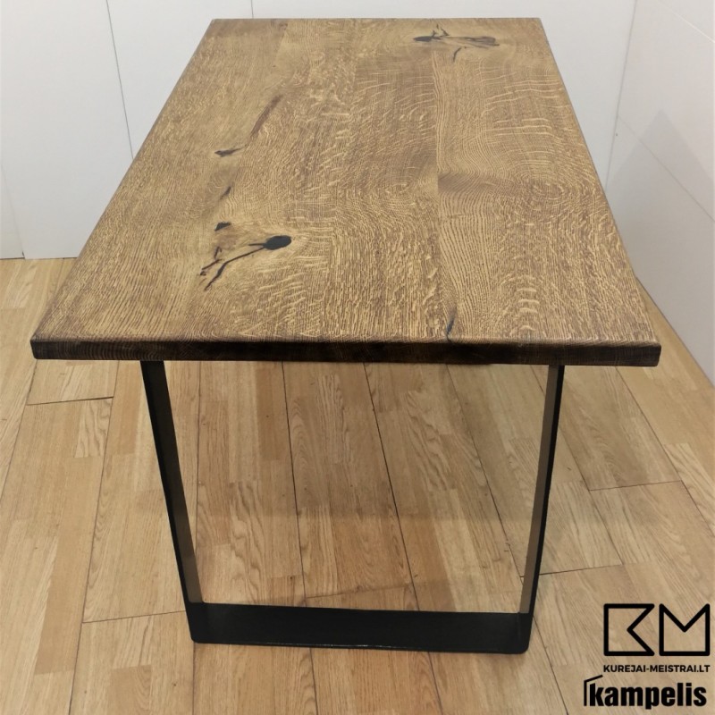 Stalas 120x72; ąžuolas