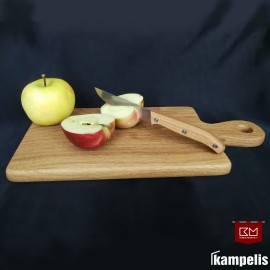 Ąžuolinė pjaustymo lentelė su rankena "Mano"