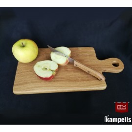 Ąžuolinė pjaustymo lentelė su rankena "Mano"