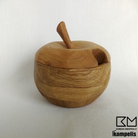 "Obuoliukas" cukrinė-druskinė su šaukšteliu