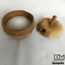 "Obuoliukas" cukrinė-druskinė su šaukšteliu