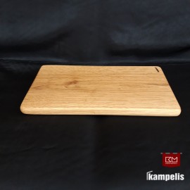 Ąžuolinė pjaustymo lentelė "29x17" su grioveliu