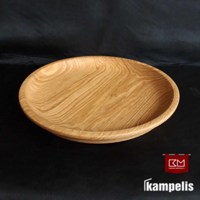 Lėkštė ąžuolinė 32 cm