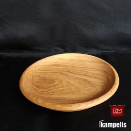 Lėkštė ąžuolinė 23 cm