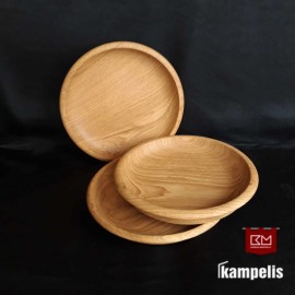 Lėkštė ąžuolinė 23 cm