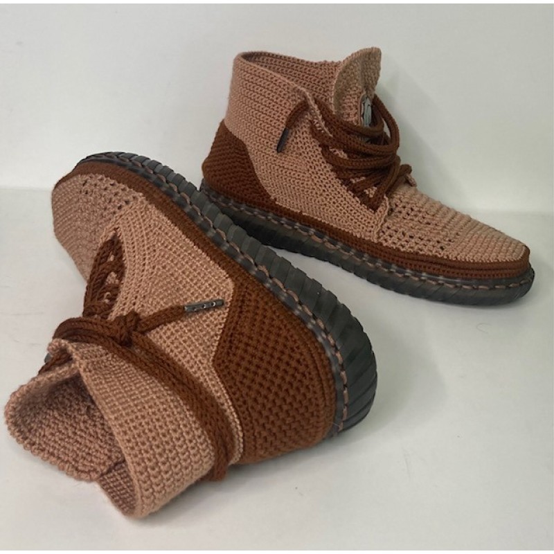 Šviesiai Rudi nerti batai