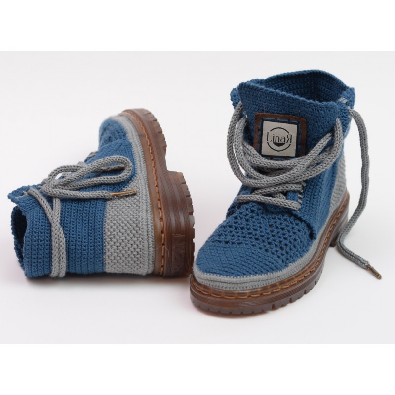 Mėlynos spalvos Nerti Batai