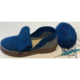 Mėlynos spalvos Nerti Batai