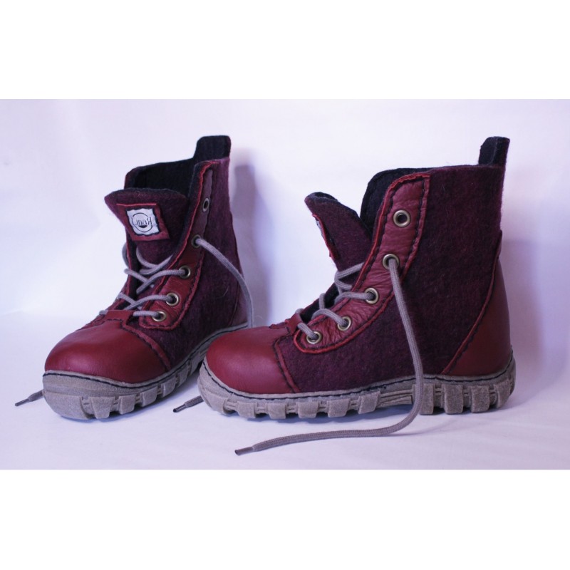 Bordiniai veltinio batai