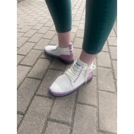  Nerti Batai balti su violetiniu