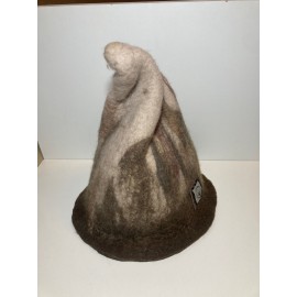 Kepurė ,vilnos, rudos  spalvos