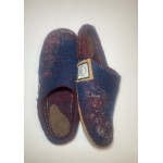 šlepetės įspiriamos vilnos, bordo spalvos