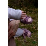 Batukai kūdikiui 2-6 mėn ,ružavi su violetiniu Nerti vašeliu