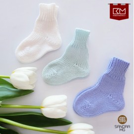 Kojinės kūdikiui Pirmosios merino vilnos kūdikio kojinytės