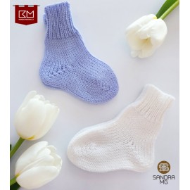 Kojinės kūdikiui Pirmosios merino vilnos kūdikio kojinytės