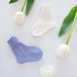 Kojinės kūdikiui Pirmosios merino vilnos kūdikio kojinytės