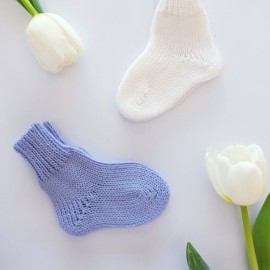 Kojinės kūdikiui Pirmosios merino vilnos kūdikio kojinytės