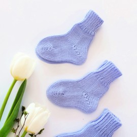 Kojinės kūdikiui Pirmosios merino vilnos kūdikio kojinytės