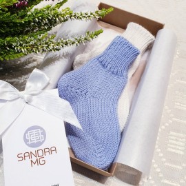 Kojinės kūdikiui Pirmosios merino vilnos kūdikio kojinytės