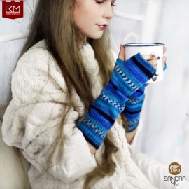 Megztos raštuotos riešinės