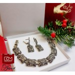 Apyrankės ir auskarų komplektas LIETUS (3351)