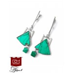  Auskarai ,Sidabras Ag 925 „Ryžtas“ (Pora)3573