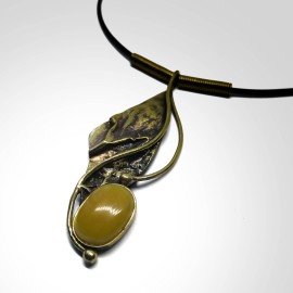 Žalvarinis kaklo papuošalas ,,Palanga''