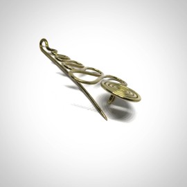 Žalvarinė segė ,,Bangos''