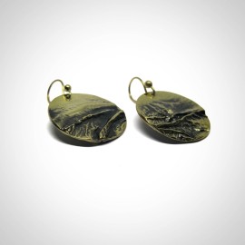 Žalvariniai auskarai ,,Horizontas''