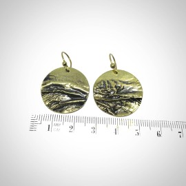 Žalvariniai auskarai ,,Horizontas''