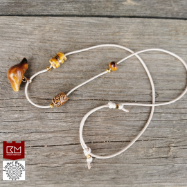 Keramikos pakabukas su paukšteliu medaus