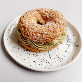 Desertinė lėkštutė su lapeliu