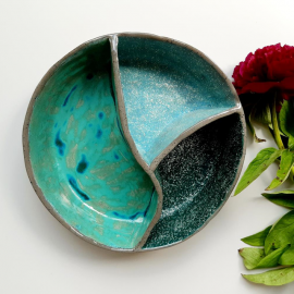 Didelė užkandžių lėkštė