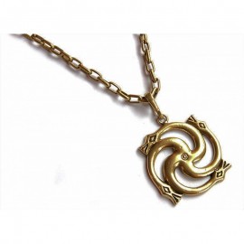 Pakabukas SVASTIKA SU ŽALČIŲ GALVOMIS - 1111