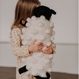 Pagalvėlė Maža balta avytė Pagalvėlė Maža balta avytė