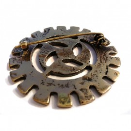 Žalvarinė etnografinė sagė - 2922